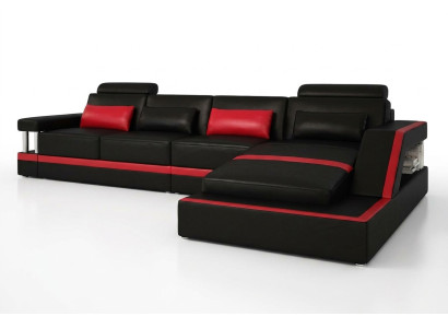 Canapé en cuir canapé canapé canapé d'angle coin siège de fauteuil meublé salon paysager