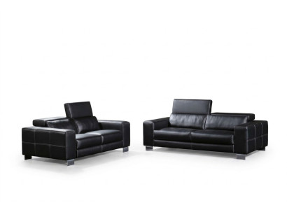 Canapé en cuir Canapé Paysage vivant 3+2 places Suite Déco Design Canapé moderne