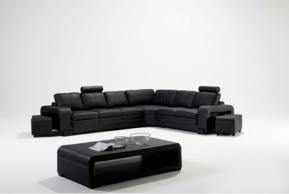 Sofa Set Area de siège Suite Rembourrage Paysage de vie Canapé d'angle Pupitre