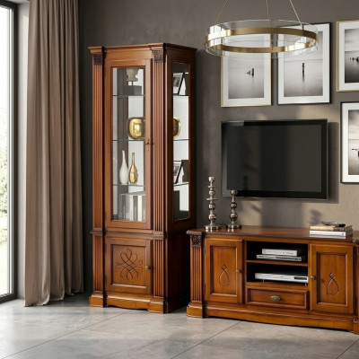 Vitrine Armoire Vitrines Salon Armoires Conception neuve Baroque Rococo nouveau