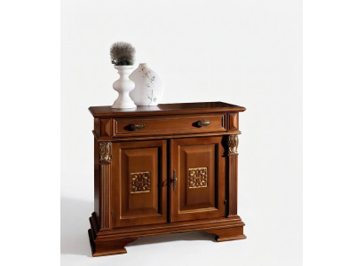 Armoire murale classique en bois Buffet Bahut Vitrine Armoire de luxe Meubles