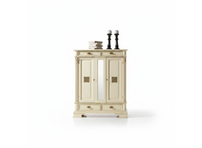 Commode Buffet Armoire Buffet Porte-manteau Mobilier italien Style antique Bois
