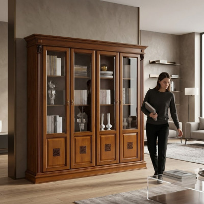 Vitrine Armoire Vitrines Salon Armoires Design Rococo Baroque