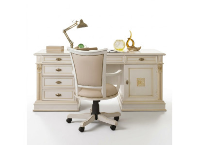 Bureau de bureau de bureau de luxe de style antique rococo baroque neuf