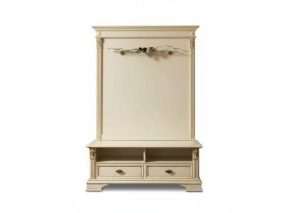 Armoire de télévision Armoire murale de télévision Buffet latéral Meuble télévision Bas Mobilier italien de style ancien en bois