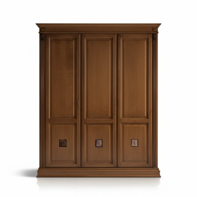 Armoire Chambre Armoire en bois massif Style ancien baroque cabinets Rococo Nouveau