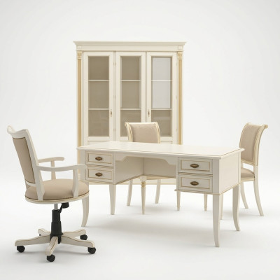 Chaise de bureau exécutive Fauteuil Chaise Chaise de bureau pivotante en cuir Meubles de bureau Mobilier de siège Chaises pivotantes neuves
