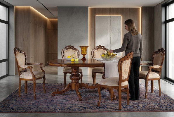 Ensemble de chaises 4x Chaises Suite rembourrée Cuisine Salon Salle à manger Set