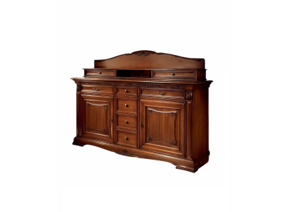 Buffet XXL Commode Commodes Armoire Baroque Rococo Buffet Console Bois massif