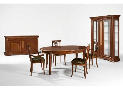 Table à manger Groupe de tables Salle à manger Salon Bois Baroque Rococo Italie Mobilier