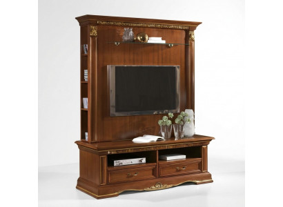 Bahut de luxe Style design Commode Buffet mural TV Armoire Mobilier de salon En bois massif