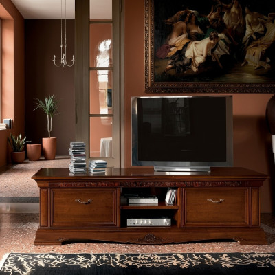 Conception de commode Buffet Bahut Basse Armoire de chambre Meuble télé Armoire Étagère Luxe Bois neuf