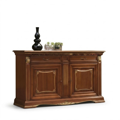 Commode Buffet Salon Buffet baroque xxl Design neuf Bois massif