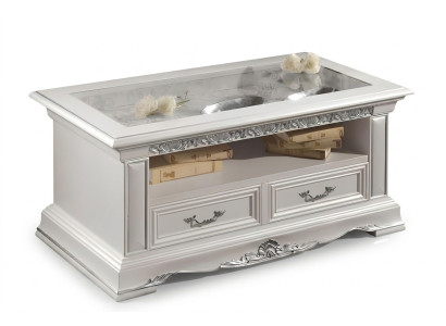 Design antique classique Table basse Table d'appoint Canapé Salle de séjour Table Tables