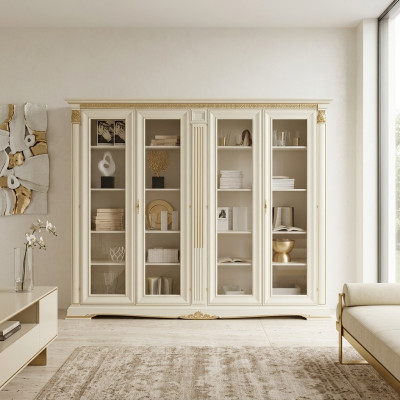 Vitrine Armoire Vitrines Salon Vitrine Armoires Design Baroque Rococo Bois massif