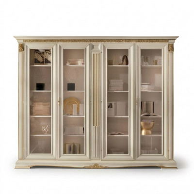 Vitrine Armoire Vitrines Salon Vitrine Armoires Design Baroque Rococo Bois massif