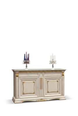 Commode Design Mobilier de salon Bois massif neuf Buffet Bas Armoire neuve