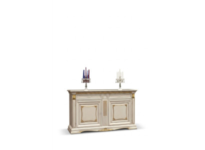 Commode Design Mobilier de salon Bois massif neuf Buffet Bas Armoire neuve