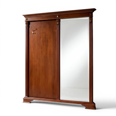 Vestiaires d'entrée Mobilier Panneaux de garde-robe Miroir Porte-manteau Couloir Baroque