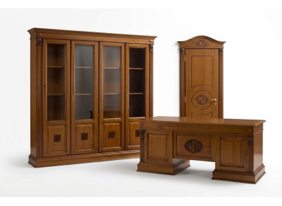 Porte baroque + cadre portes intérieures sur mesure Portes classiques en bois