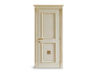 Porte + cadre portes intérieures Baroque sur mesure Classique Portes en bois massif Italie neuf!
