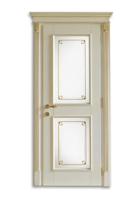 Porte + cadre portes intérieures baroque sur mesure portes classiques en bois massif Italie.