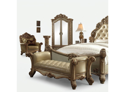 Chaise longue noble de style antique chaise longue canapé longue Chesterfield
