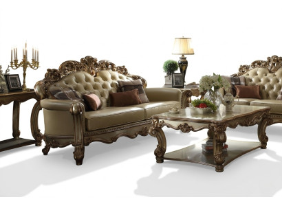 Canapé classique trois places Canapé Chesterfield en tissu Canapés Canapés
