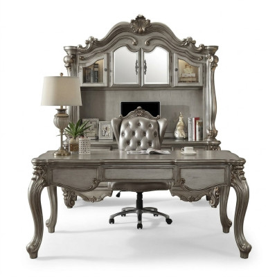 Bureau Bureau d'ordinateur Bureau de bureau Salle d'étude Table Fauteuil 3 pcs