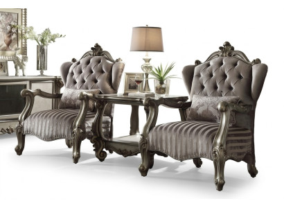 Noble Designer Classic r coffee table Side table Table Wood Baroque Translation: Table basse classique de designer de style noble en bois baroque