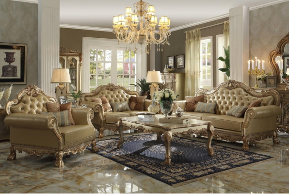 Ensemble canapé 3+2+1 places Canapé Canapé Tissu Canapés Mobilier Chesterfield Cuir