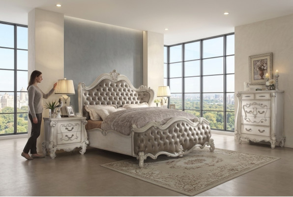 Chambre 3 pièces. Ensemble lit 2x Table de chevet Console Lits doubles Hôtel