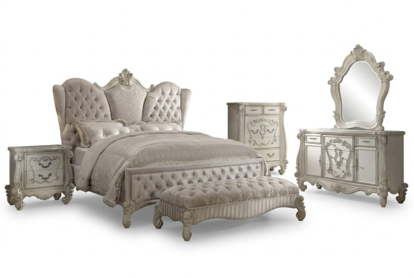 Lit double très grand Royal Chesterfield Luxe Hôtel Lits Baroque Rococo