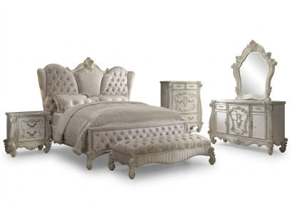 Lit double très grand Royal Chesterfield Luxe Hôtel Lits Baroque Rococo