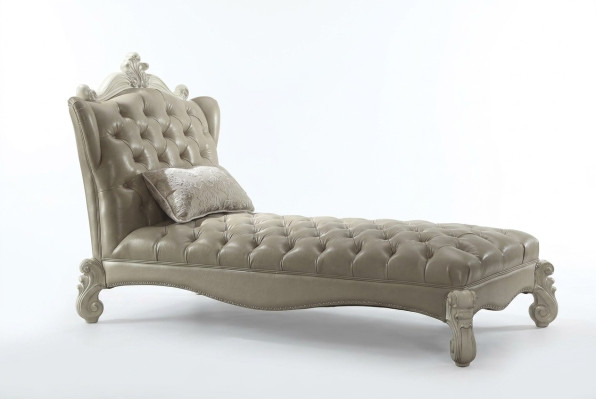 Chesterfield Chaise Longues Canapé Longue Chaise Club Relax Loungers Cuir Textile neuf