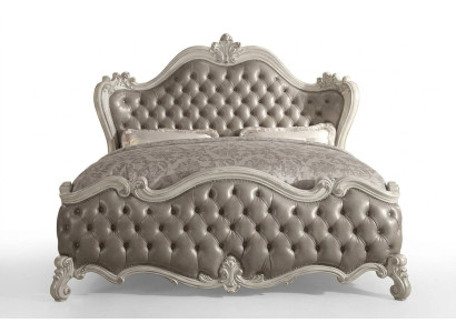Designer Bed Bedroom Beds Leather Hotel Upholstery Chesterfield new Lit Designer Chambre Lits Cuir Hôtel Tapisserie Chesterfield neuf
