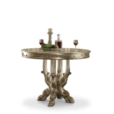 Salle à manger ronde Table ronde Tables en bois Mobilier baroque rococo classique et nouveau