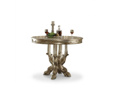 Salle à manger ronde Table ronde Tables en bois Mobilier baroque rococo classique et nouveau