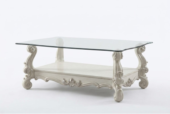 Table basse au design élégant pour canapé, pour décorer le salon ou la chambre à coucher, de style baroque
