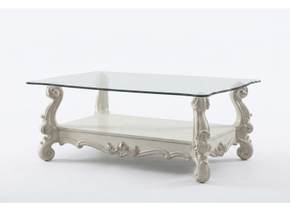 Table basse au design élégant pour canapé, pour décorer le salon ou la chambre à coucher, de style baroque