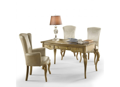 Bureau Table de bureau Classique r Tables de bureau de designer Rococo Baroque nouveau