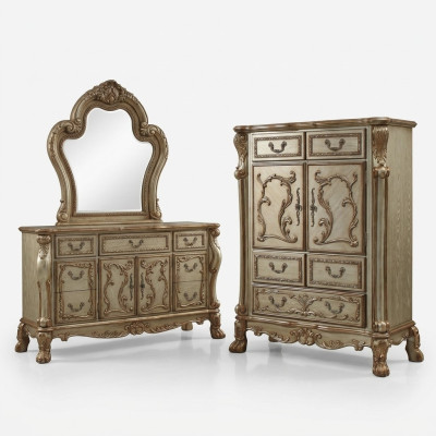 Style classique baroque antique commode Buffet Commodes en bois massif Nouveau