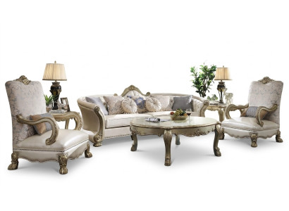Salon de luxe TV Club Rembourrage Siège Fauteuil royal Design Canapé Sofa