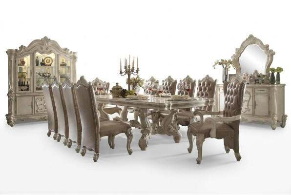 Meubles haut de gamme Table à manger Table xxl Tables de villas 305 cm xxl Bois Baroque