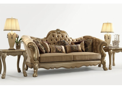 Canapé design deux places Canapé 2 places Canapé Suite Rembourrage Tissu Sofas