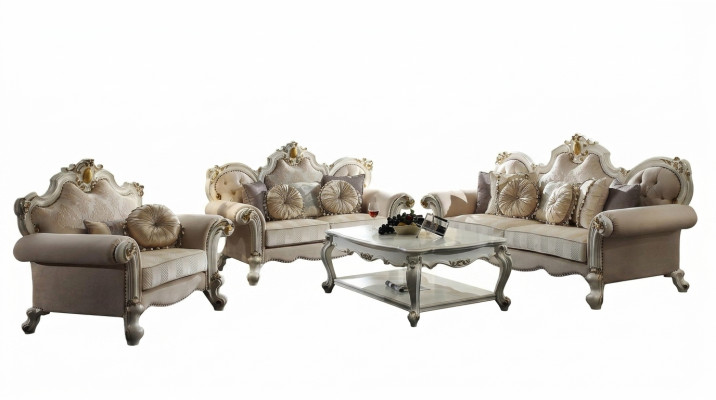 Design de canapé de luxe Canapé Tissu d'ameublement Meubles classiques 3 places Trois places  Conception de canapé de luxe Canapé en tissu d'ameublement Meubles classiques 3 places Trois places