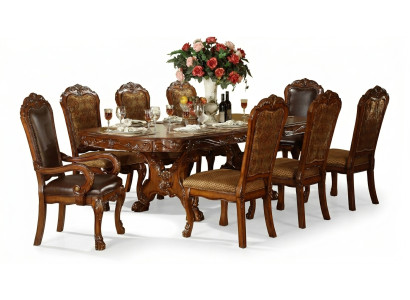 Table à manger royal Table Tables table en bois Classique r Déco Rococo Baroque