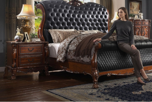Table de nuit Console côté Dormir Concepteur Tables de chambre Consoles Baroque nouveau