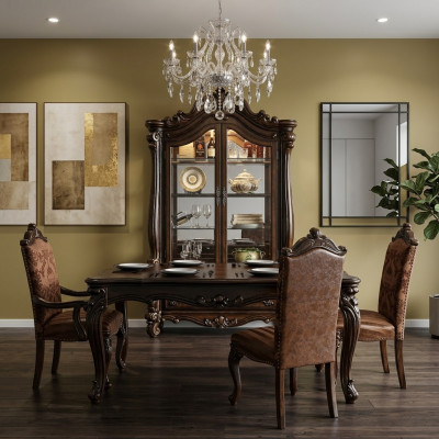 Vitrine Armoire Vitrines Salon Cabinets Spectacle Conception Rococo Baroque