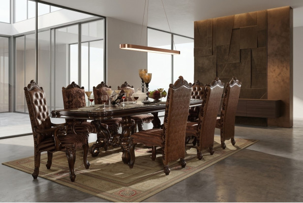 Chaises Chaise Tapisserie Design Salon Club Siège Lehn Suite Fauteuil 4x Bois